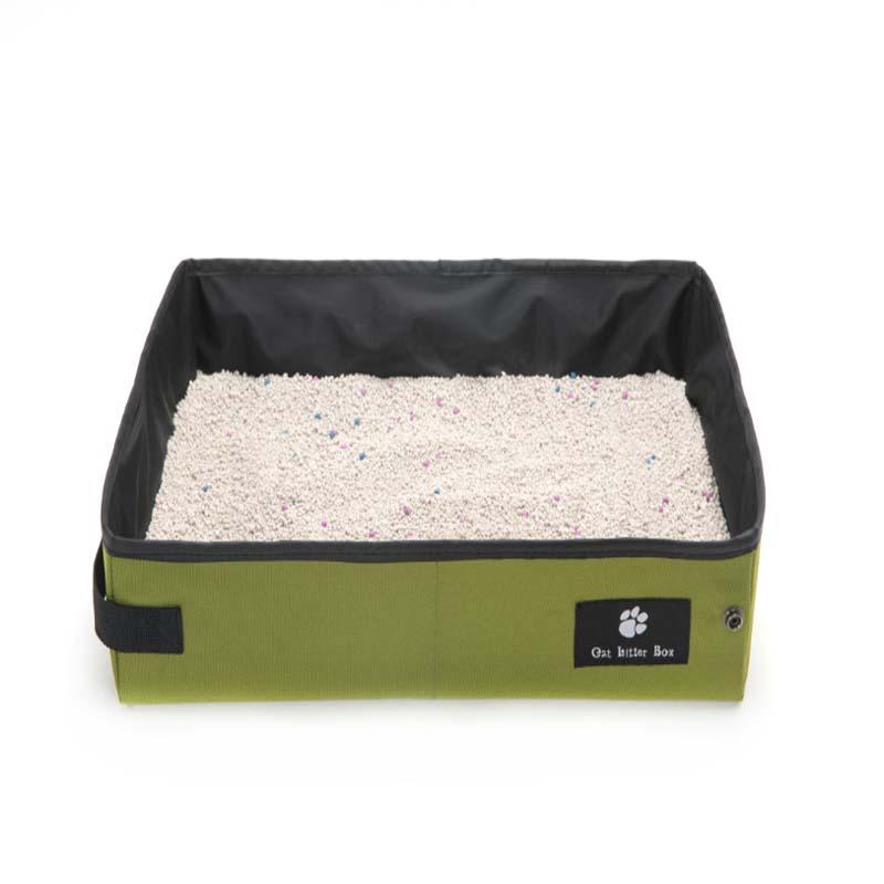 Portable Pet Travel Litter Box: The Ultimate On-The-Go Solution For Your Furry Friend-0